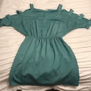 Teal Dress w pockets
